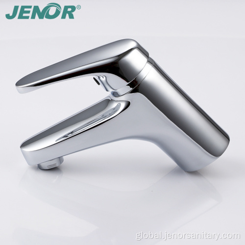 Brass Single Lever Mixer Bathroom Chrome Brass Basin Faucet Supplier